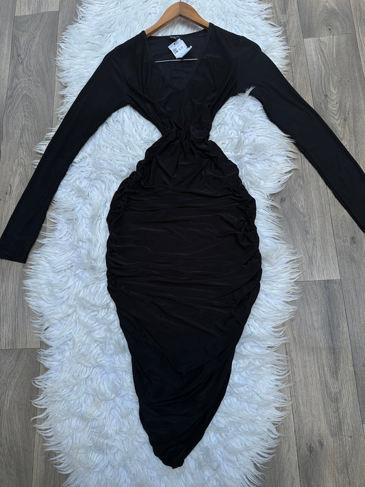 Beautiful ruched bohoo dress